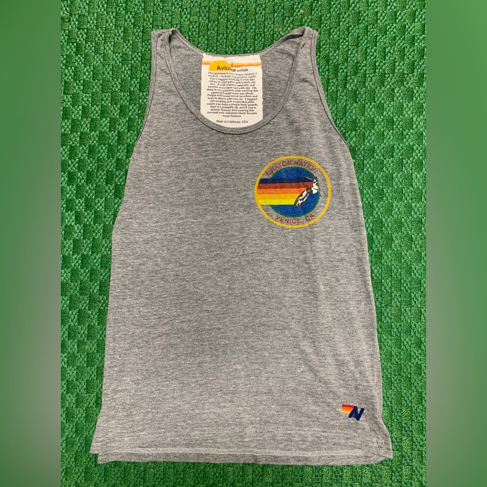 Aviator Nation tank top, size L